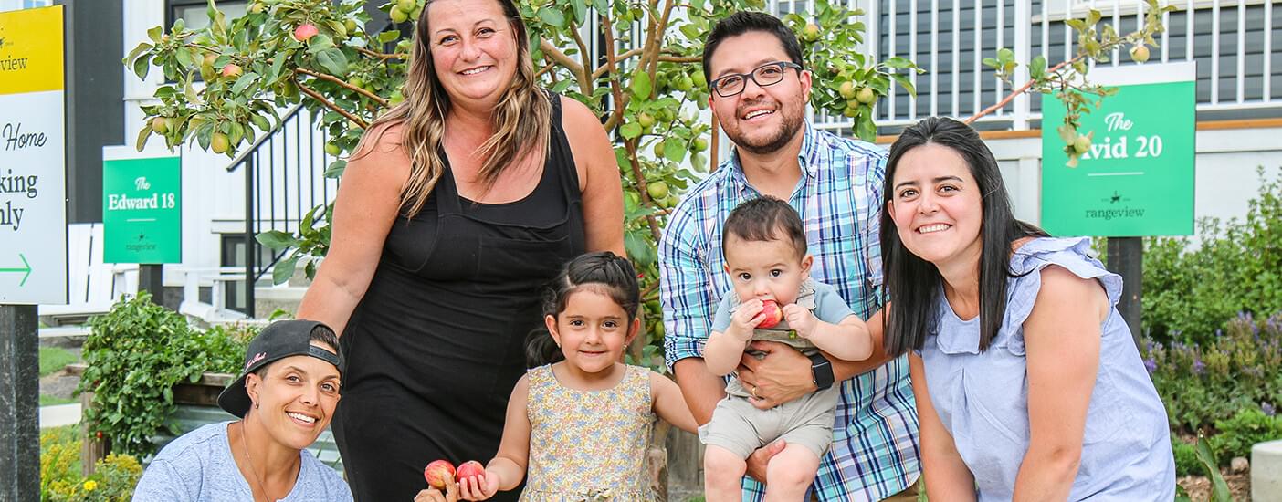 Group of people together outside
